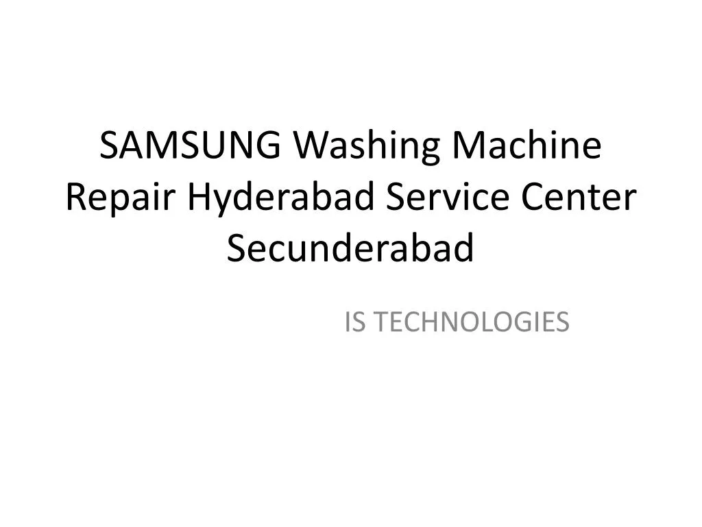 samsung washing machine repair hyderabad service center secunderabad