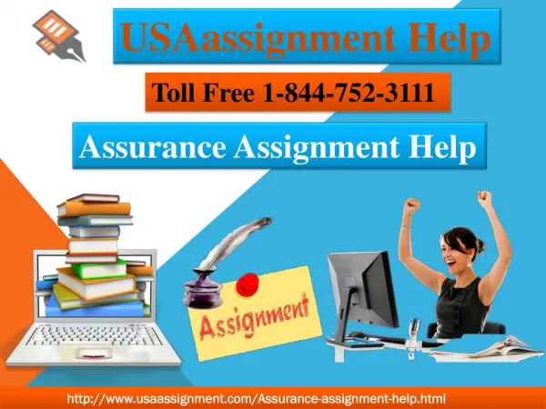Assurance Assignment Toll Tree:- 1-844-752-3111