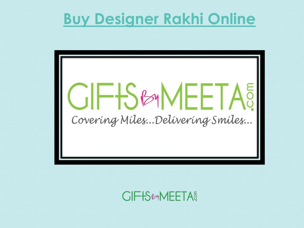 buy designer rakhi online