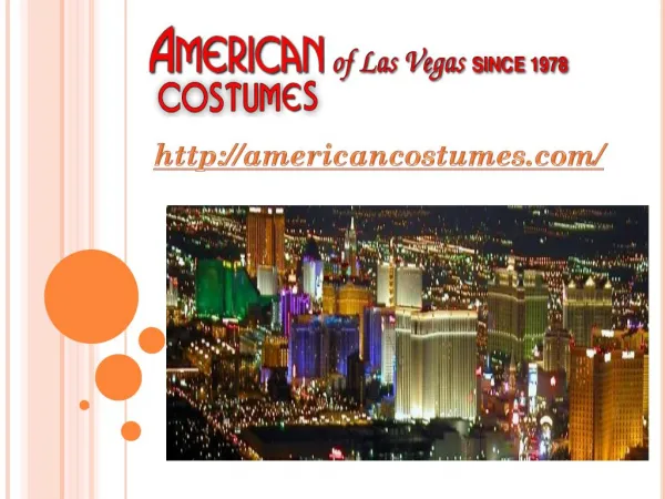 Costume Rental Las Vegas