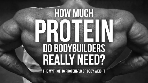 Protein intake: the 1g/lb myth.