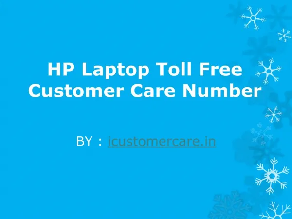 Get HP Customer Support Numbers