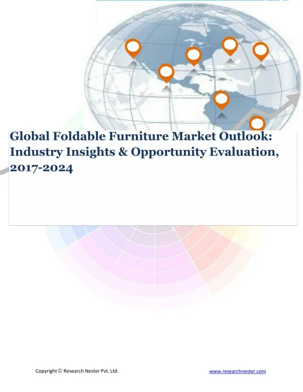 Global foldable furniture market