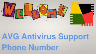 AVG Antivirus Support Number - 1-844-647-9755 - slide 1