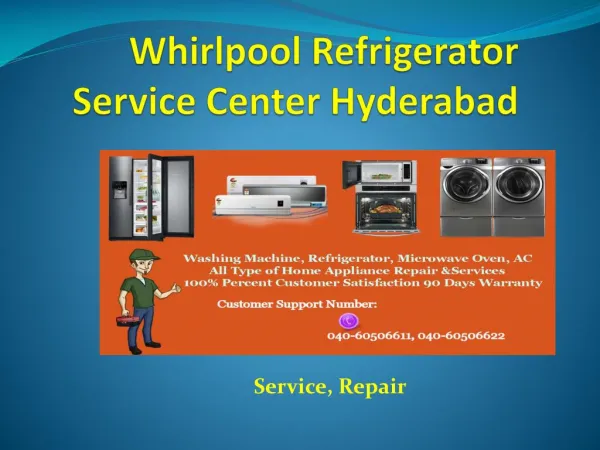 Whirlpool Refrigerator Service Center Hyderabad