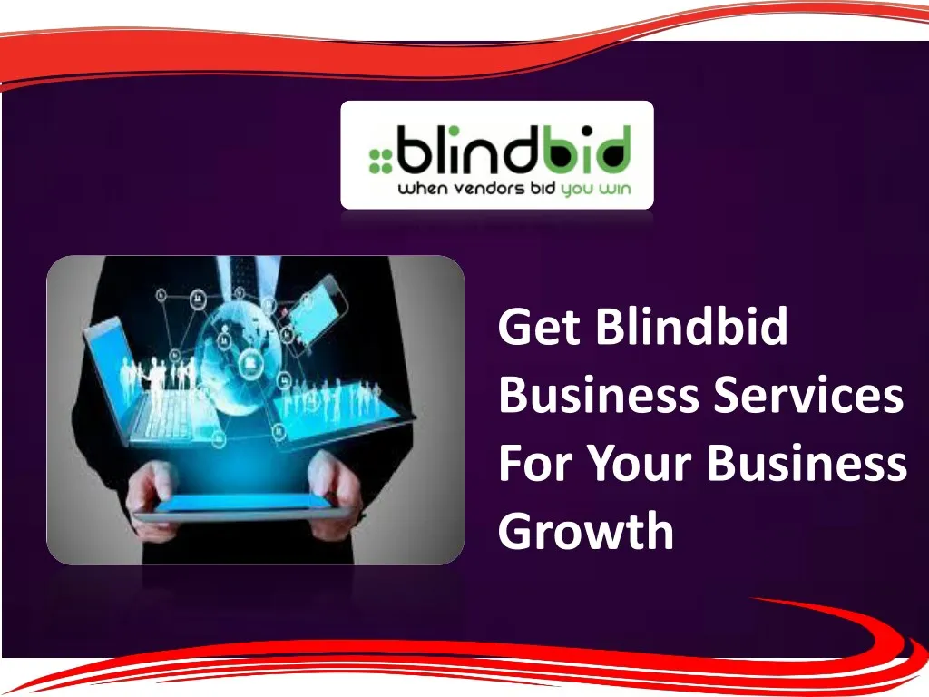 get blindbid business services for your business