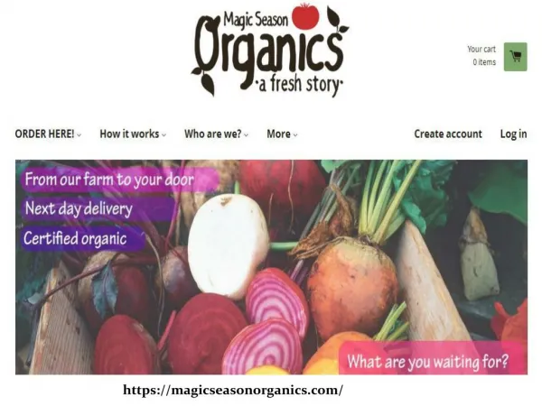 Buy Organic Vegetables Online