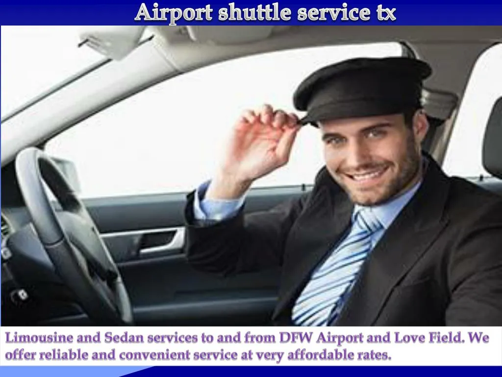 airport shuttle service tx
