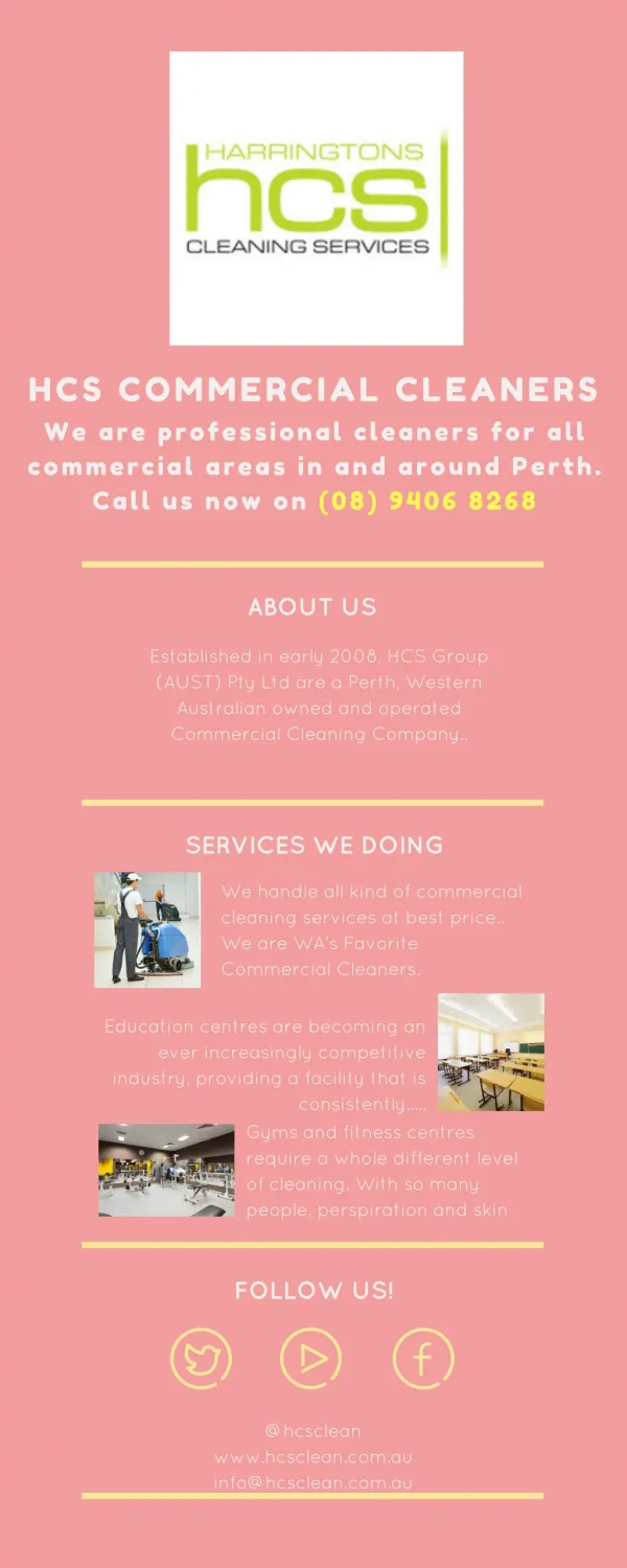 HCS Commercial Cleaners