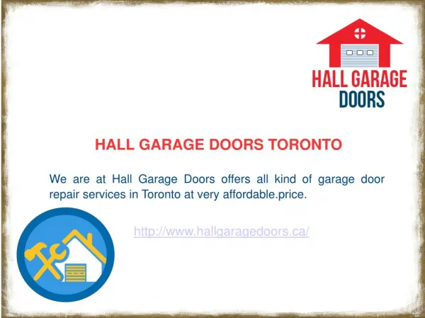 Residential & Commercial Garage Door Repair Toronto | 416-639-2446