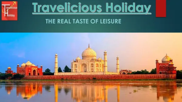 Travelicious Holiday: Best Tour and Travel Company in India