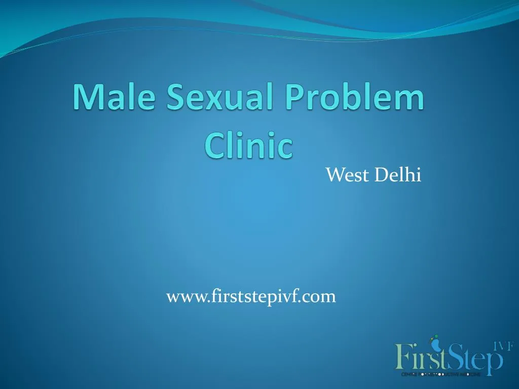 male sexual problem clinic