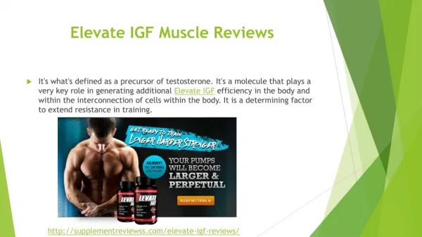 Elevate IGF Muscle Reviews, Price, Buy and Cost