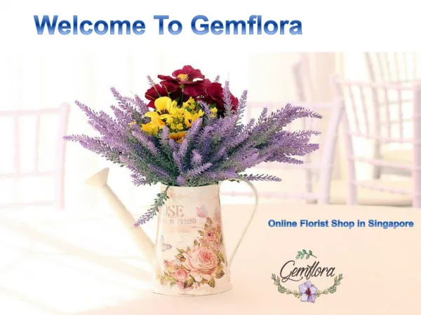 Online Florist Shop in Singapore