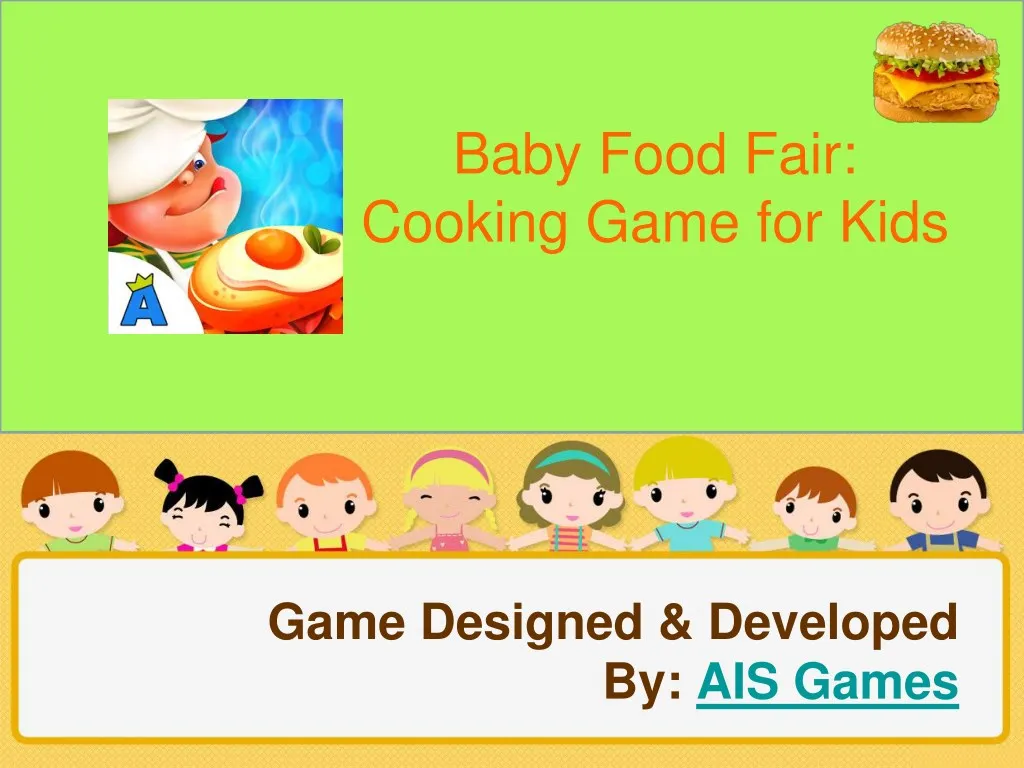 baby food fair cooking game for kids