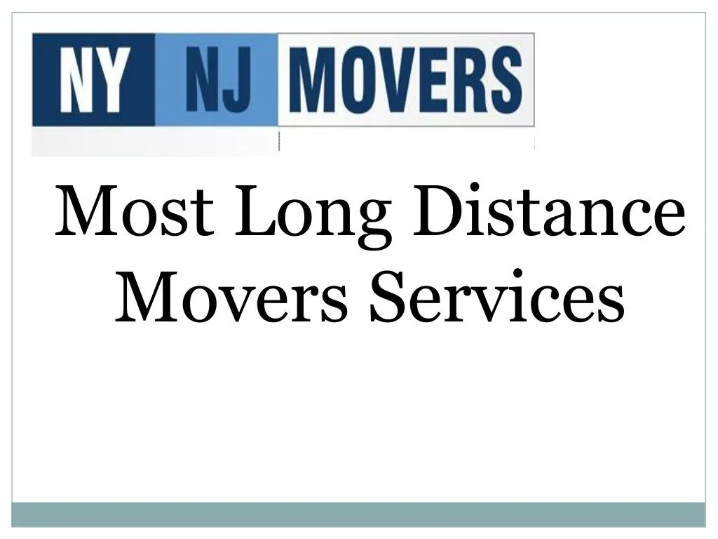 most long distance movers services