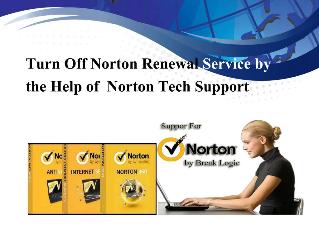 turn off norton renewal service by the help
