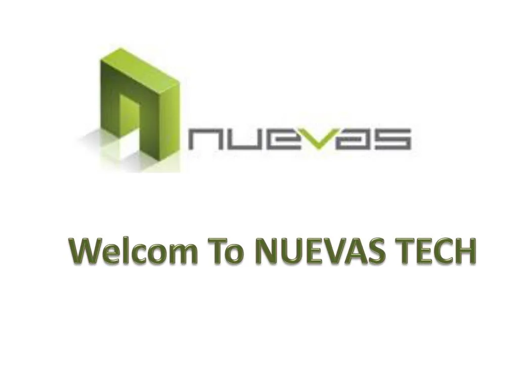 welcom to nuevas tech