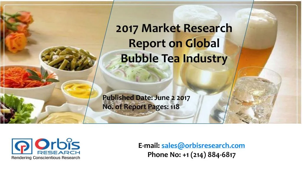 2017 market research report on global bubble