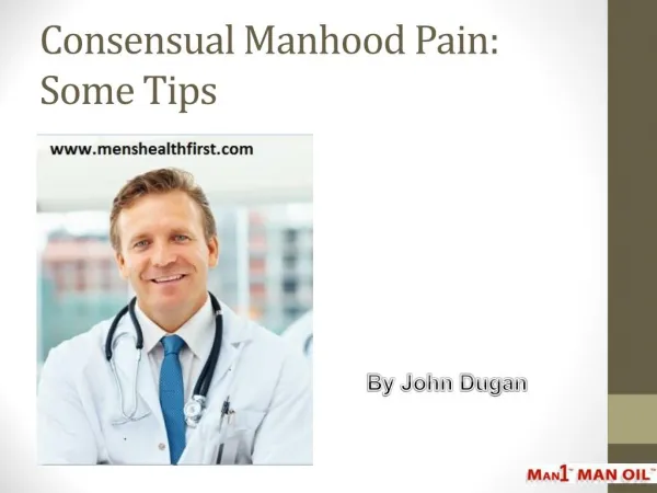 Consensual Manhood Pain: Some Tips