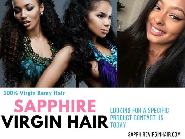 Hair Extensions near Me - Sapphire Virgin Hair