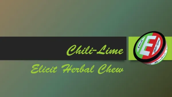 Chili-Lime: Elicit Herbal Chew