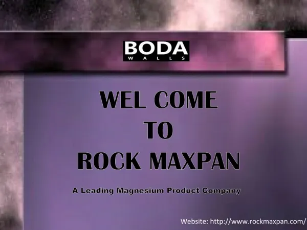Rockmax Magnesium Oxide Board