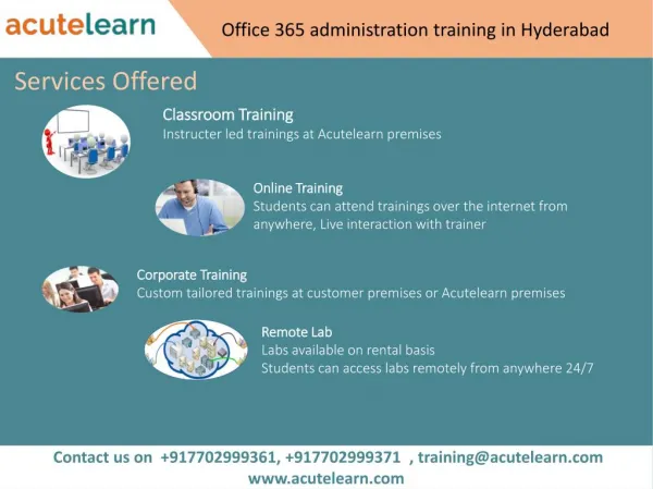 Office 365 Administration Training in Hyderabad