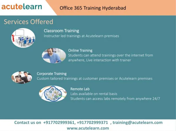Office 365 Training Hyderabad