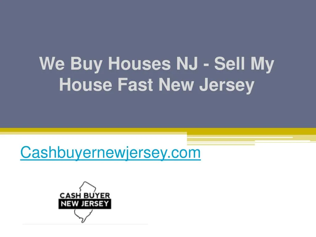 we buy houses nj sell my house fast new jersey