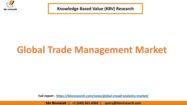 Global Trade Management Market Size