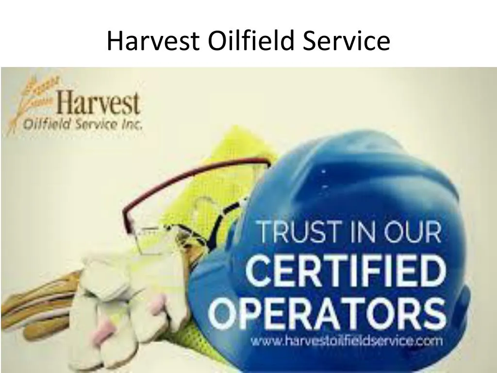 harvest oilfield service