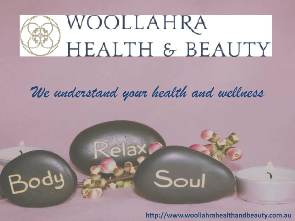 we understand your health and wellness