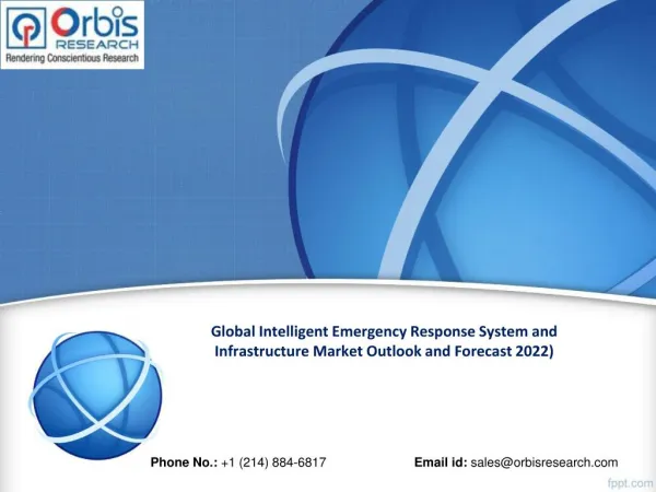 Intelligent Emergency Response System and Infrastructure-Global Market to Forecast 2022