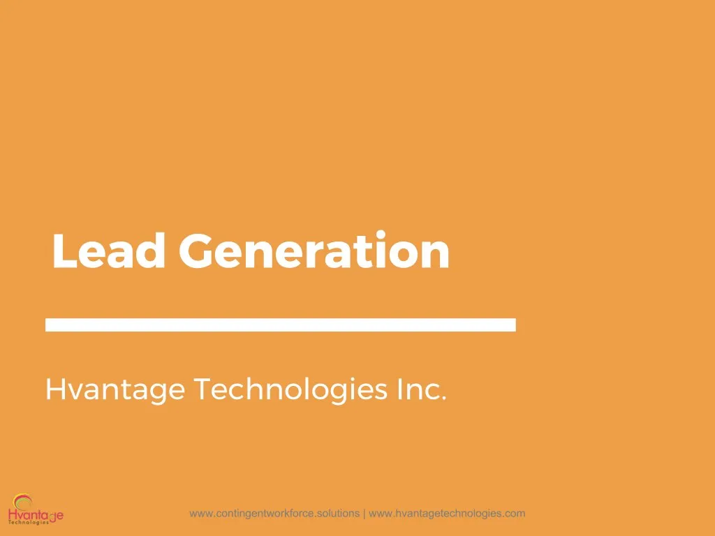 lead generation