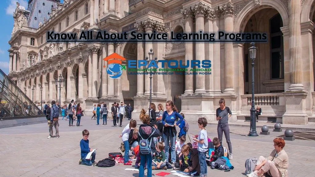 know all about service learning programs