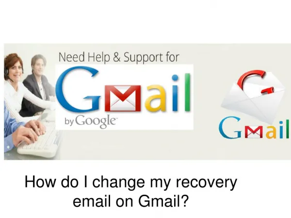 How do I change my recovery email on Gmail