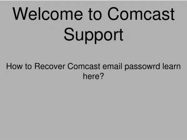 How to change Comcast email password|1-888-275-3599| Reset|Recovery Number