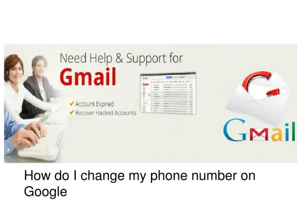 How to change phone number on Google account