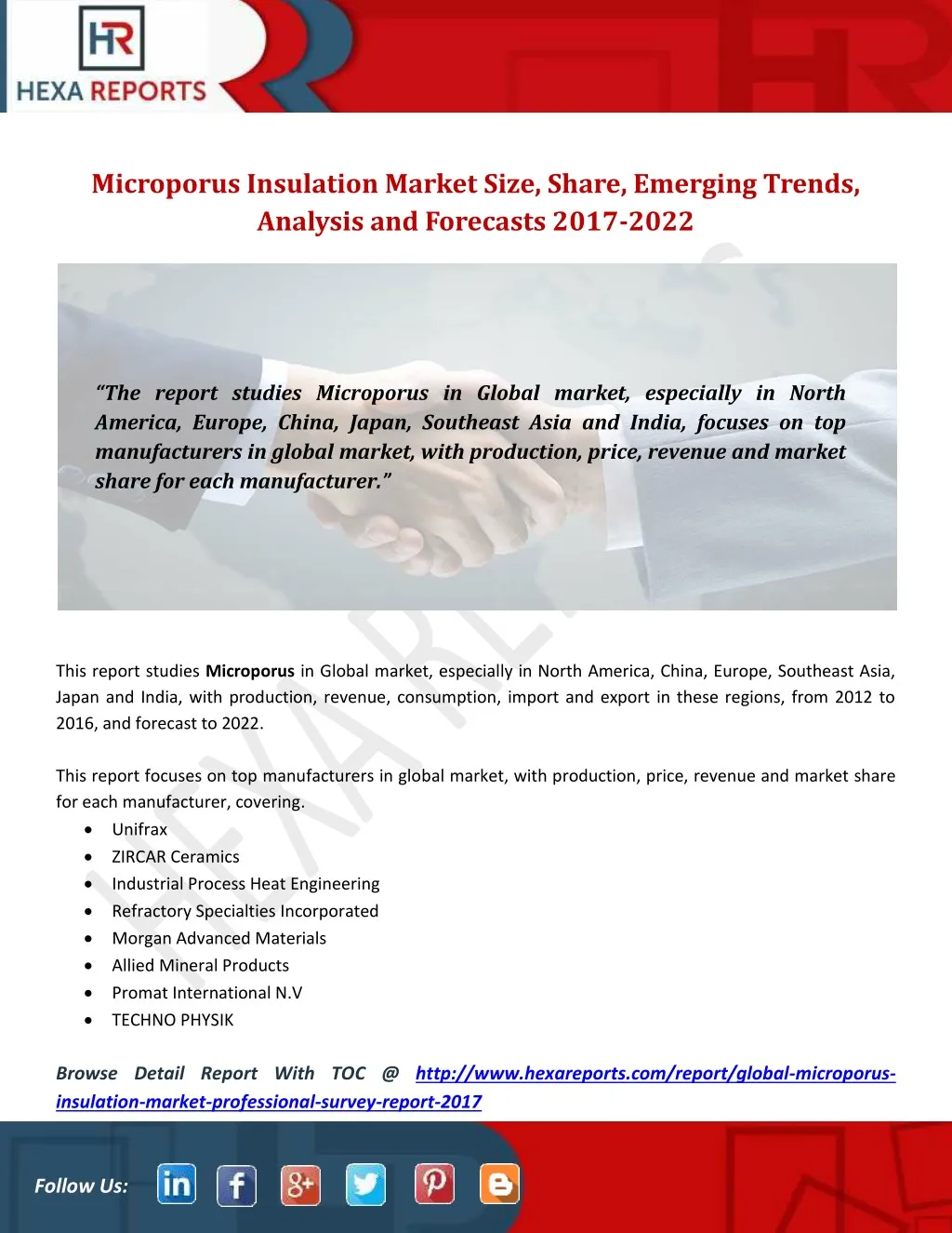 microporus insulation market size share emerging