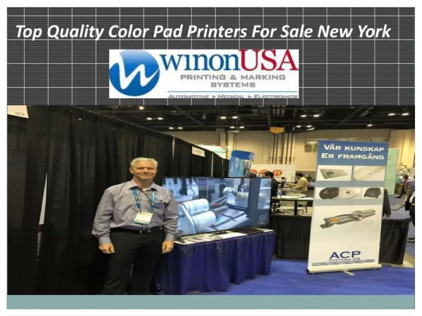 Top Quality Color Pad Printers For Sale New York