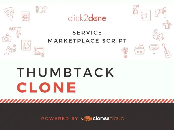 Thumbtack Clone Script, Service Marketplace Script – Click2Done