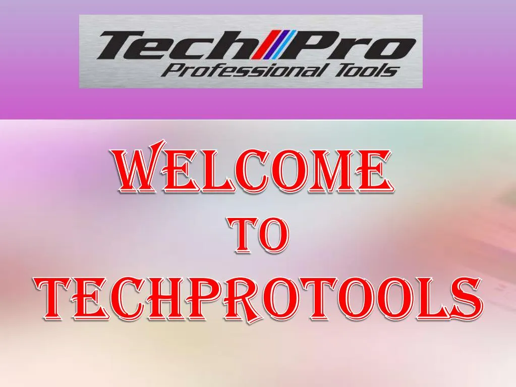welcome to techprotools