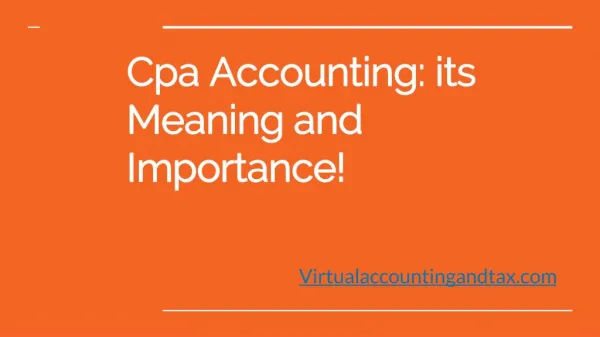 Cpa Accounting | virtualaccountingandtax