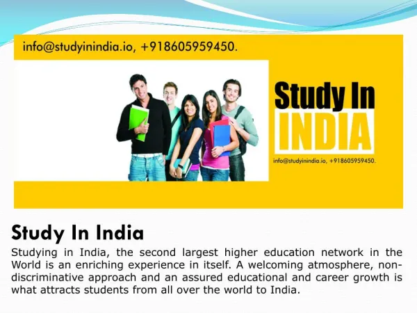 10 Reasons to Study in India