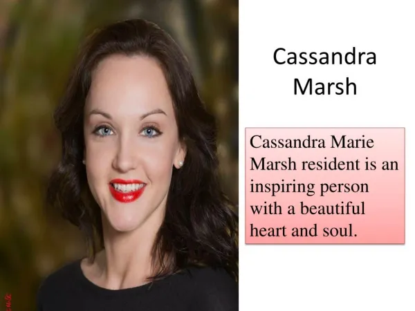 Cassandra Marsh Lincoln County