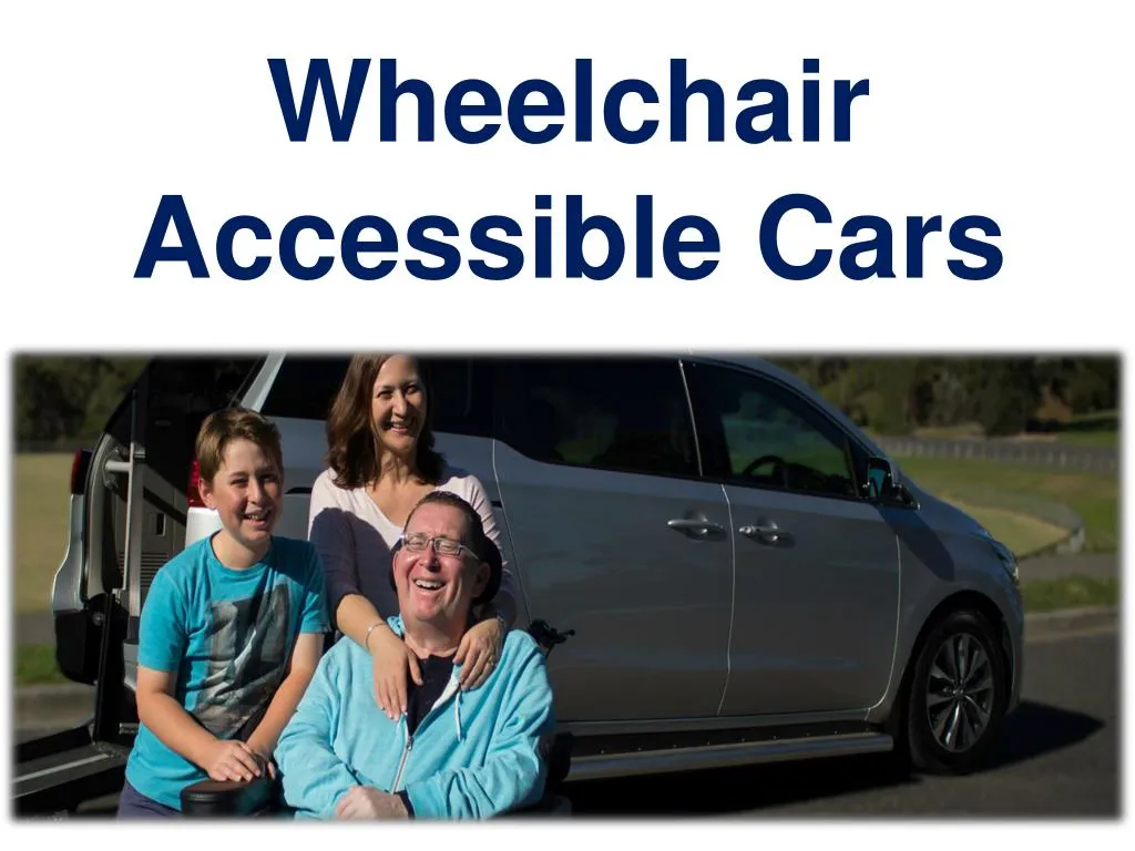 wheelchair accessible cars