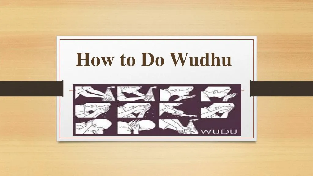 how to do wudhu