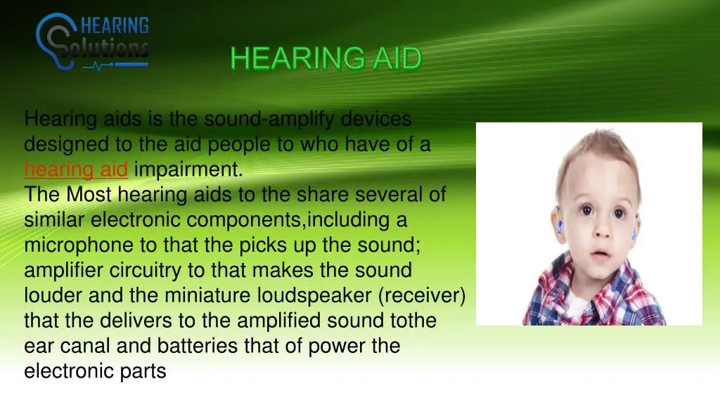 hearing aid