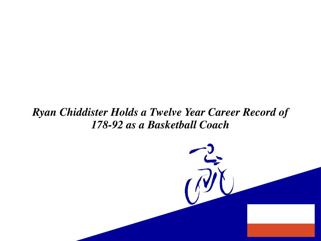 ryan chiddister holds a twelve year career record